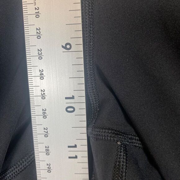 Savage X Fenty Black Leggings, Size L — Side Slip Pockets, 26″ Inseam - Picture 10 of 10